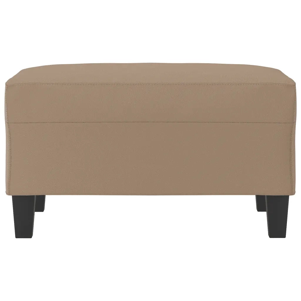 Poggiapiedi Cappuccino 70x55x41 cm in Similpellecod mxl 126541