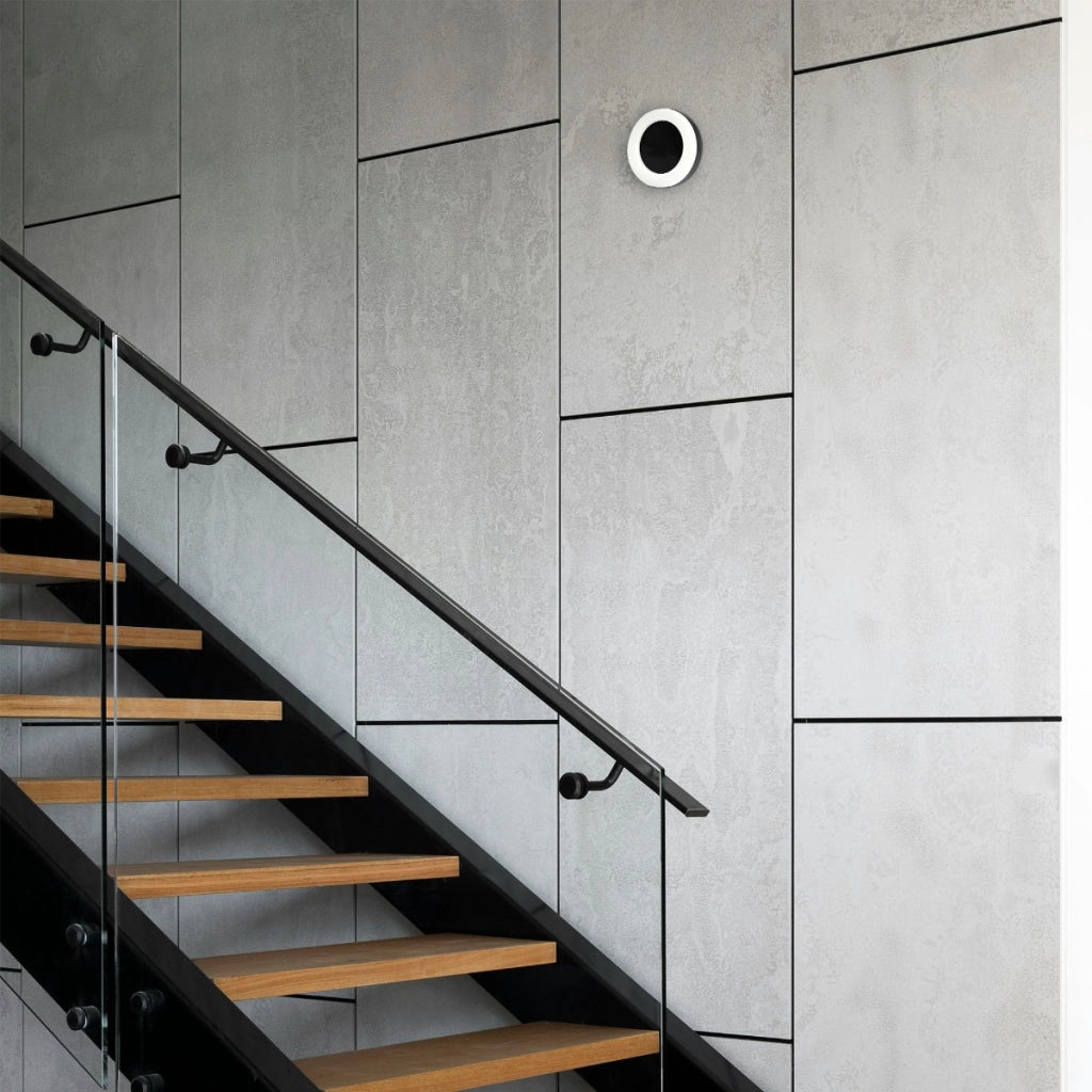 Applique esterna tonda nero/bianco LED 15W IP65 Lena Videx