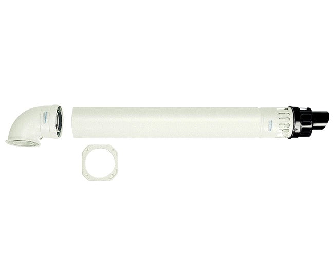 KIT FUMI CON TUBO E CURVA COASSIALE Ø60/100   IMMERGAS