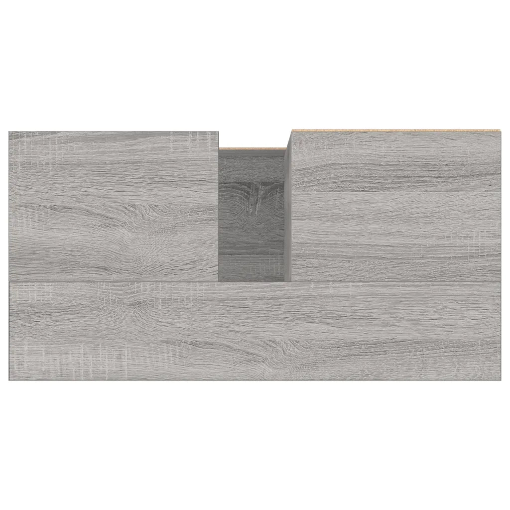 Armadietto Bagno | Armadio da bagno Grigio Sonoma 65x33x60 cm in Legno Multistrato