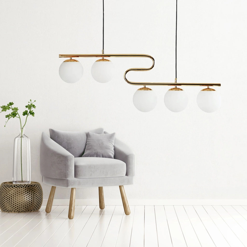 Lampada Gold APP1599-5CP