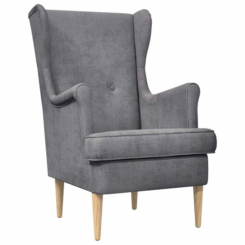 Poltrona-Divano Sedia-Poltroncina Grigio Chiaro ARES