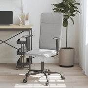 Sedia da Ufficio Regolabile Grigio Chiaro Rete e Similpellecod mxl 80254