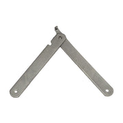 Aste snodate per cavalletti destra + sinistra ferro zincato 250 mm.