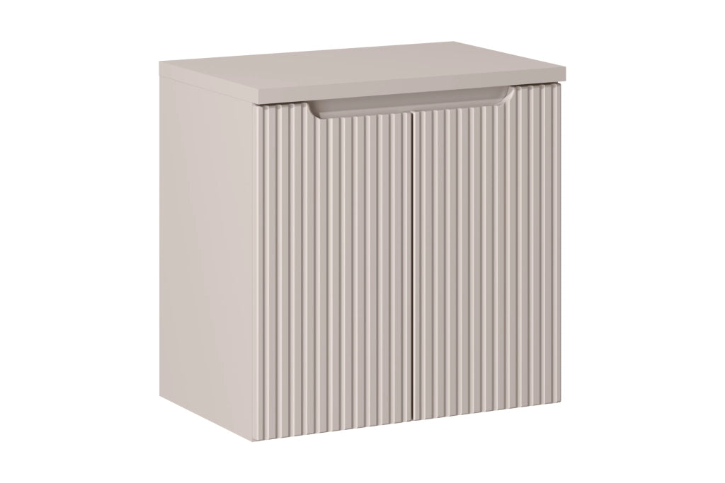 Set mobili bagno 60 cm con piano Nova Cashmere 60 x 1401 x 40 cm