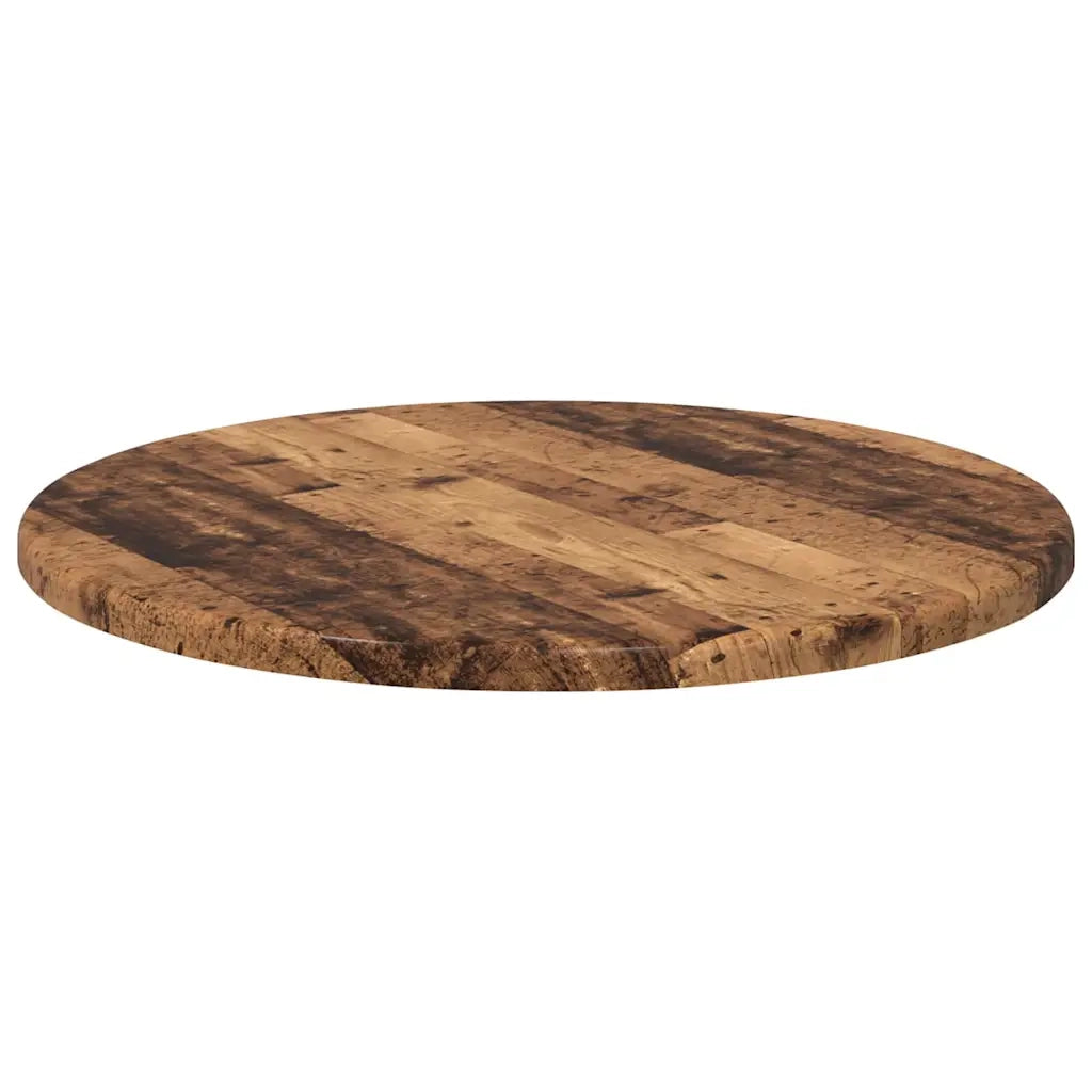Piano del tavolo Legno vecchio Ø 40 x 1,5 cm Legno multistrato 880389