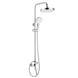 Set Doccia Rea Bloom White Chrome