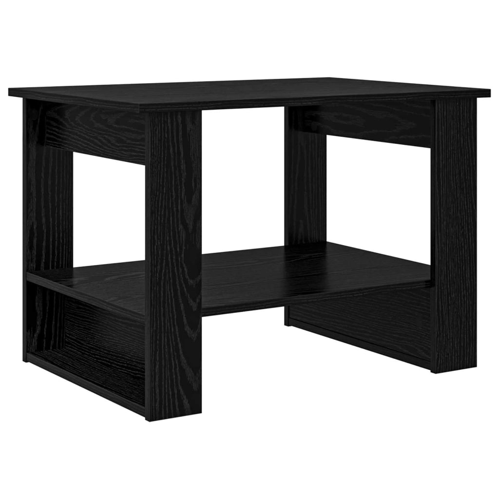Tavolino da salotto Rovere Nero 72 x 50 x 50 cm 8000189