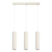 Lampada sospensione moderna beige barra 3xGU10 Gravio