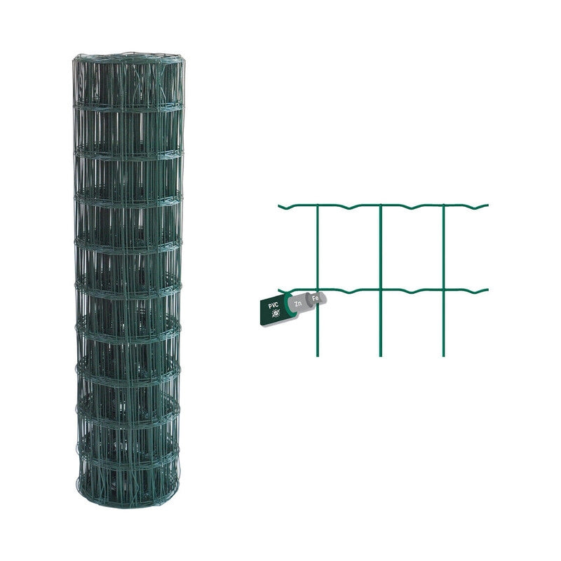RETE PLAST.ZINC.PROMOPLAST 100X75 H.125 F.2,1 25 M- 1,0 rotoli