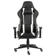 Sedia da Gaming | Sedia da e-sports Girevole Bianca in PVC