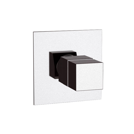 Rubinetto termostatico da incasso per doccia senza deviatore - serie qubika thermo