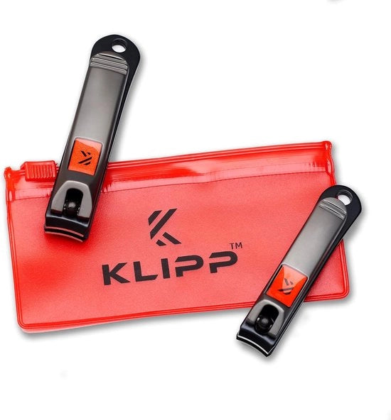 Taglierini unghie con file integrati - Taglierini curvi in lega di zinco - Manici antiscivolo - Set di cura unghie da viaggio