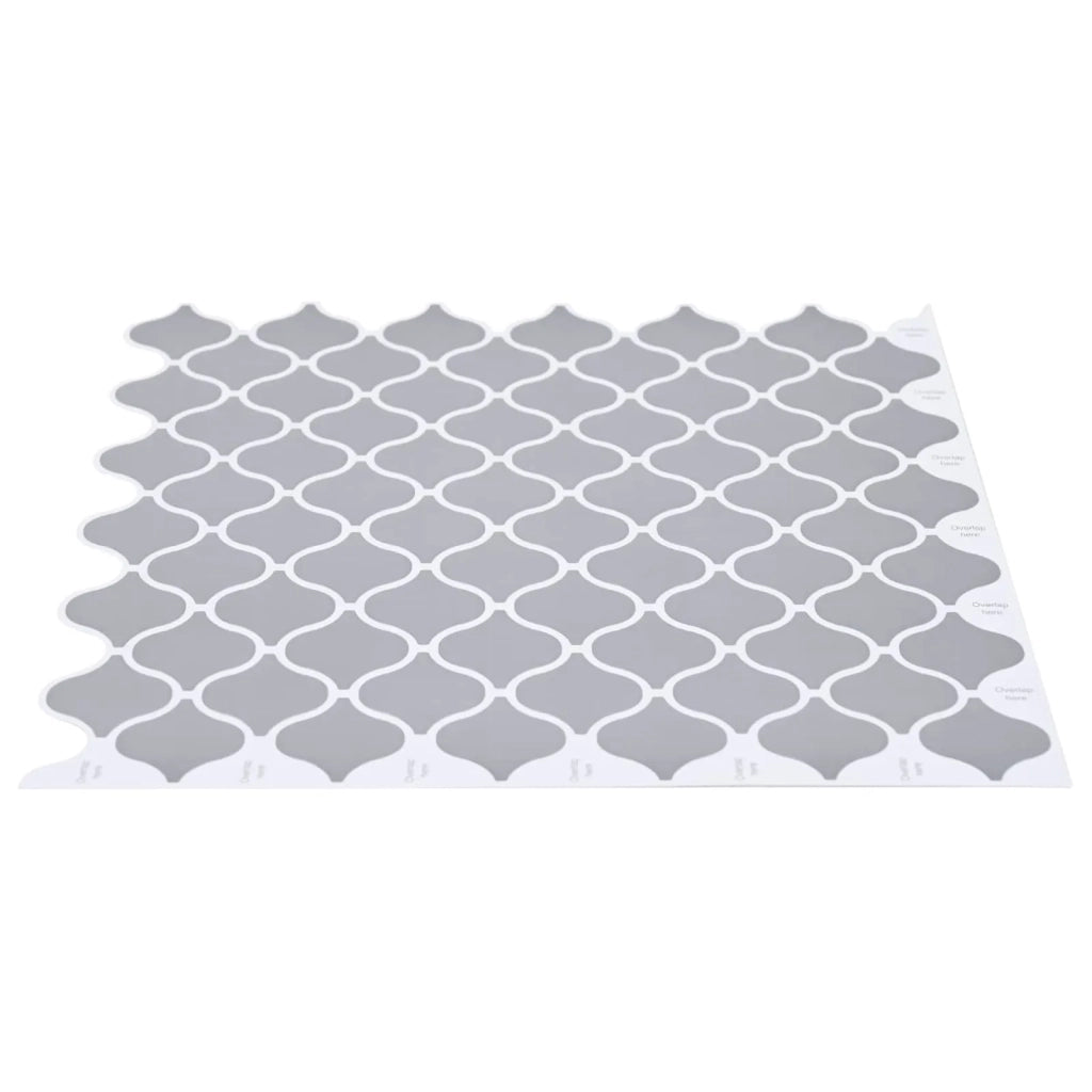 Piastrella Lanturn 10 pcs Grigio 27 x 27 cm Poliuretano e PET