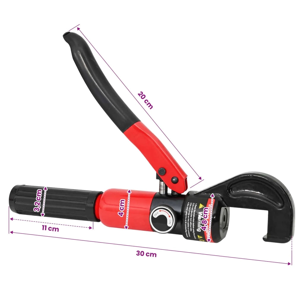Strumento per Crimpatura Cavi Idraulico 50 kN 4-70 mm² Acciaio 42042669