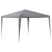 Gazebo per Eventi Wedau con Copertura Impermeabile 300x300x255 cm Grigio Scuro casa.pro