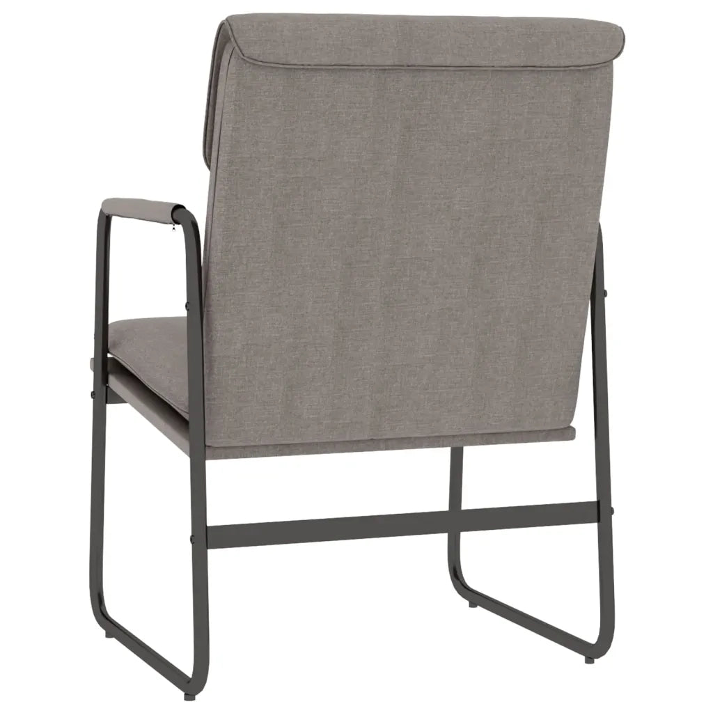Sedia Lounge Tortora 55x64x80 cm in Tessuto cod mxl 14523