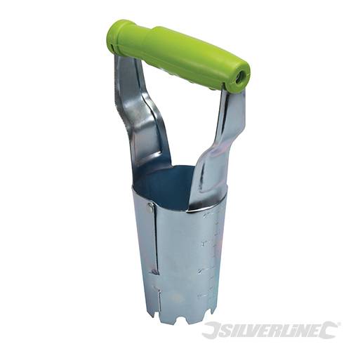Seminatore pianta bulbi 235 mm con dentellatura Silverline