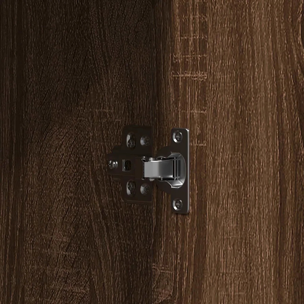 Toeletta | Tavolo da Trucco Marrone 102 x 33 x 135 cm Legno multistrato