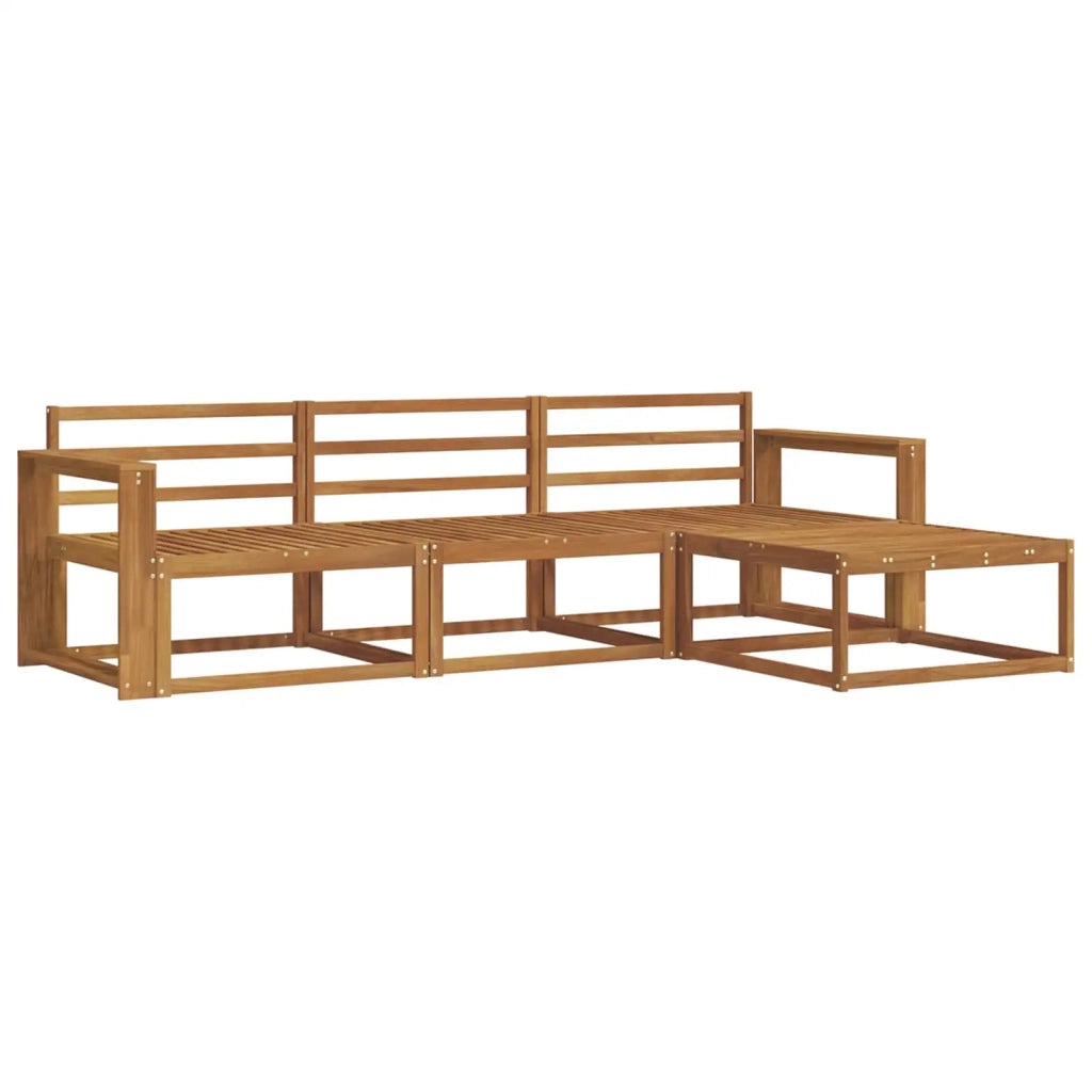 Set di divani da esterno 4 pcs Naturale 3367407