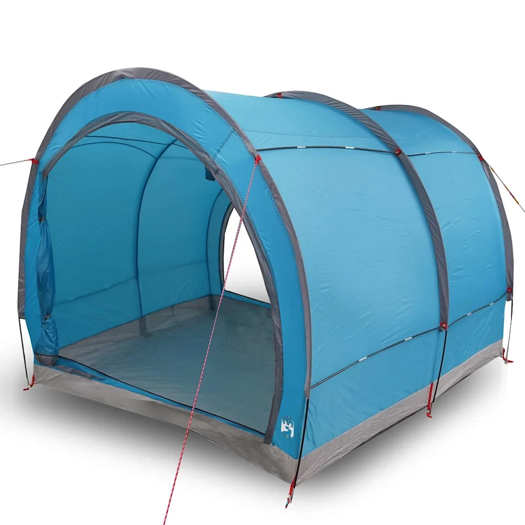 vidaXL Tenda porta biciclette con tetto Blu 256 x 222 x 182 cm
