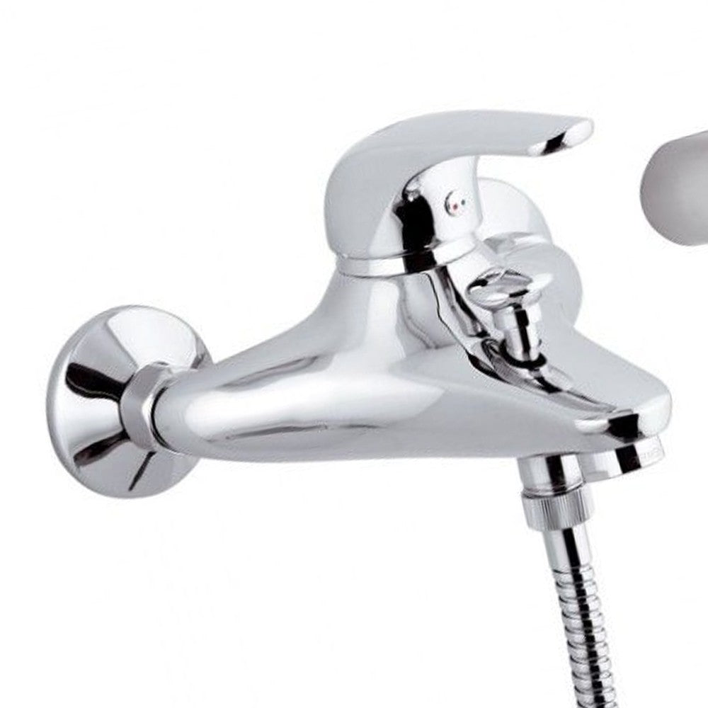 Rubinetto vasca esterno con doccia duplex - serie project