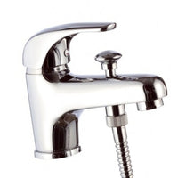 Rubinetto lavabo/vasca con deviatore integrato e kit doccia - serie project