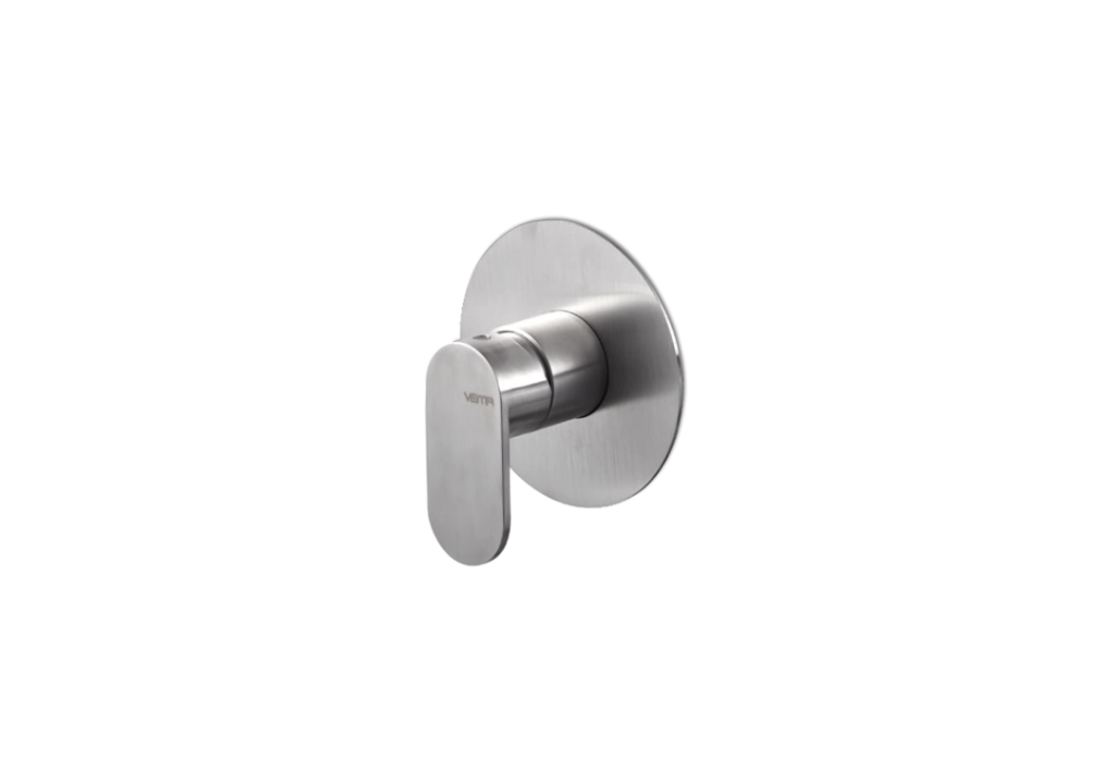 Miscelatore doccia acciaio inox Vema AYAS STEEL V28130 Satinato
