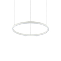 Sospensione Moderna Oracle Alluminio-Materie Plastiche Bianco Led 32W 3000K