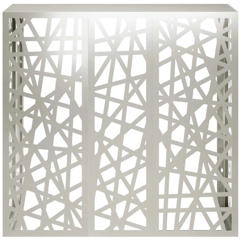 Copertura per condizionatore d'aria Argento 110 x 50 x 105 cm 8014175