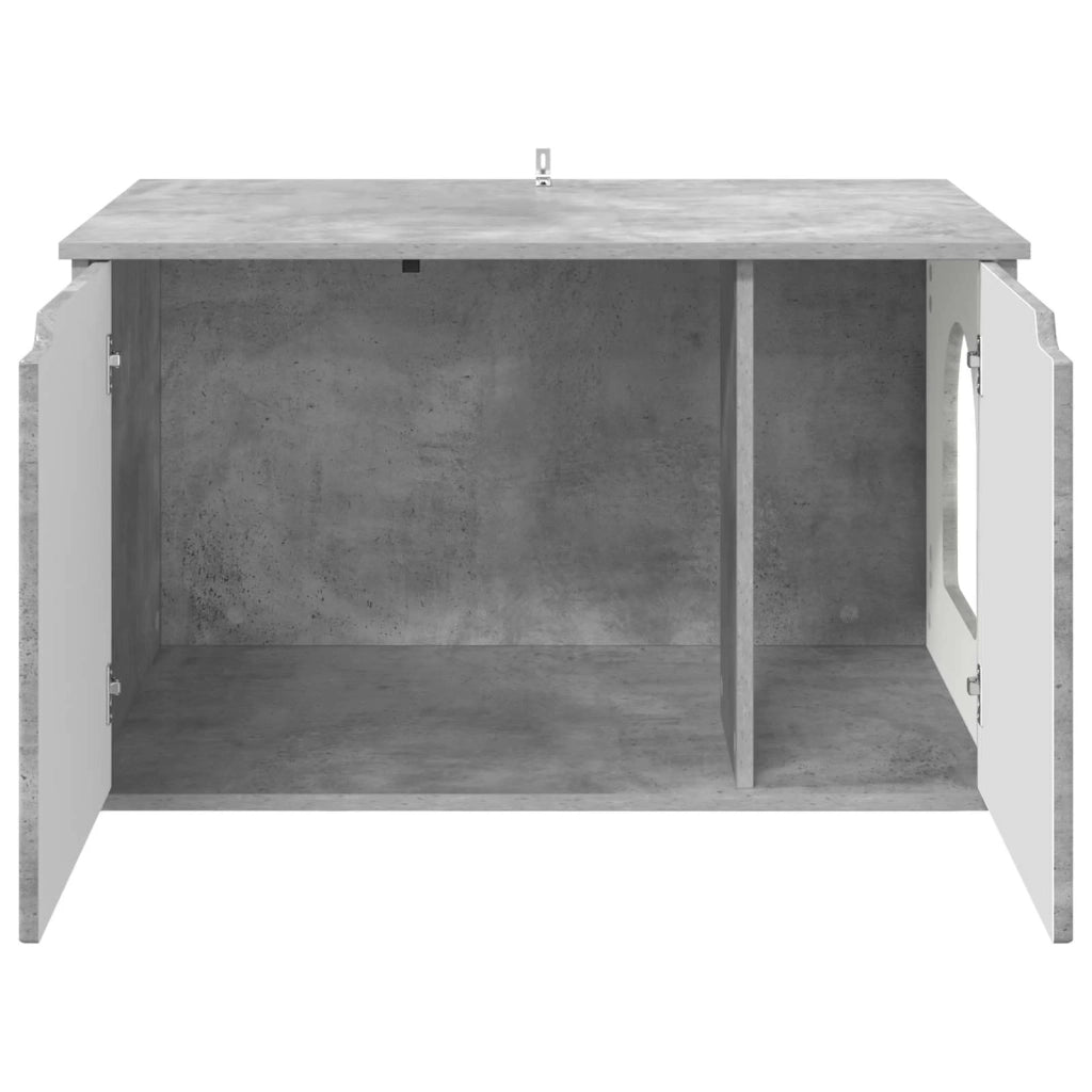 Casa per Gatti Calcestruzzo 85 x 55 x 50,5 cm Legno multistrato