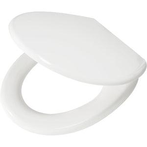 Tiger eton sedile per wc, acciaio inox, duroplast, bianco, 37,5