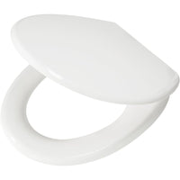 Tiger eton sedile per wc, acciaio inox, duroplast, bianco, 37,5