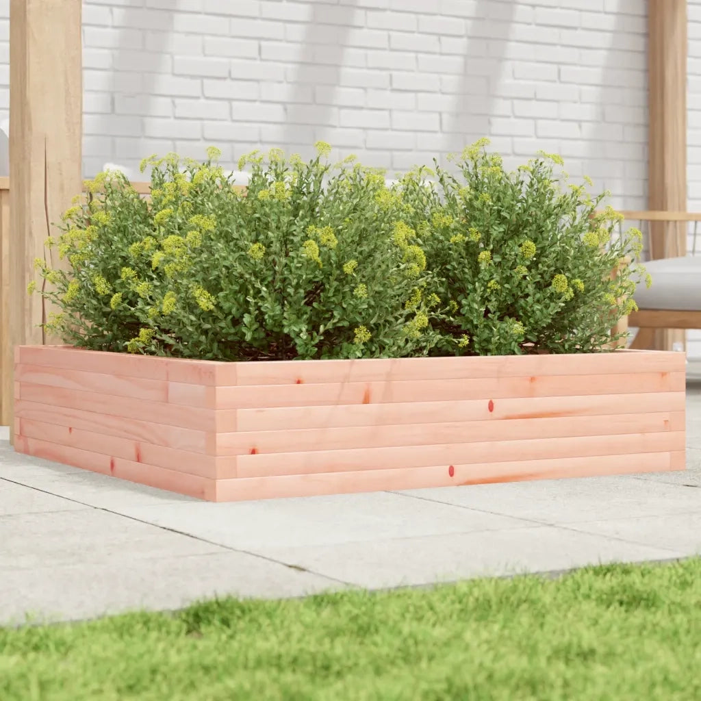Fioriera da Giardino 100x100x23 cm Legno Massello di Douglas 847211