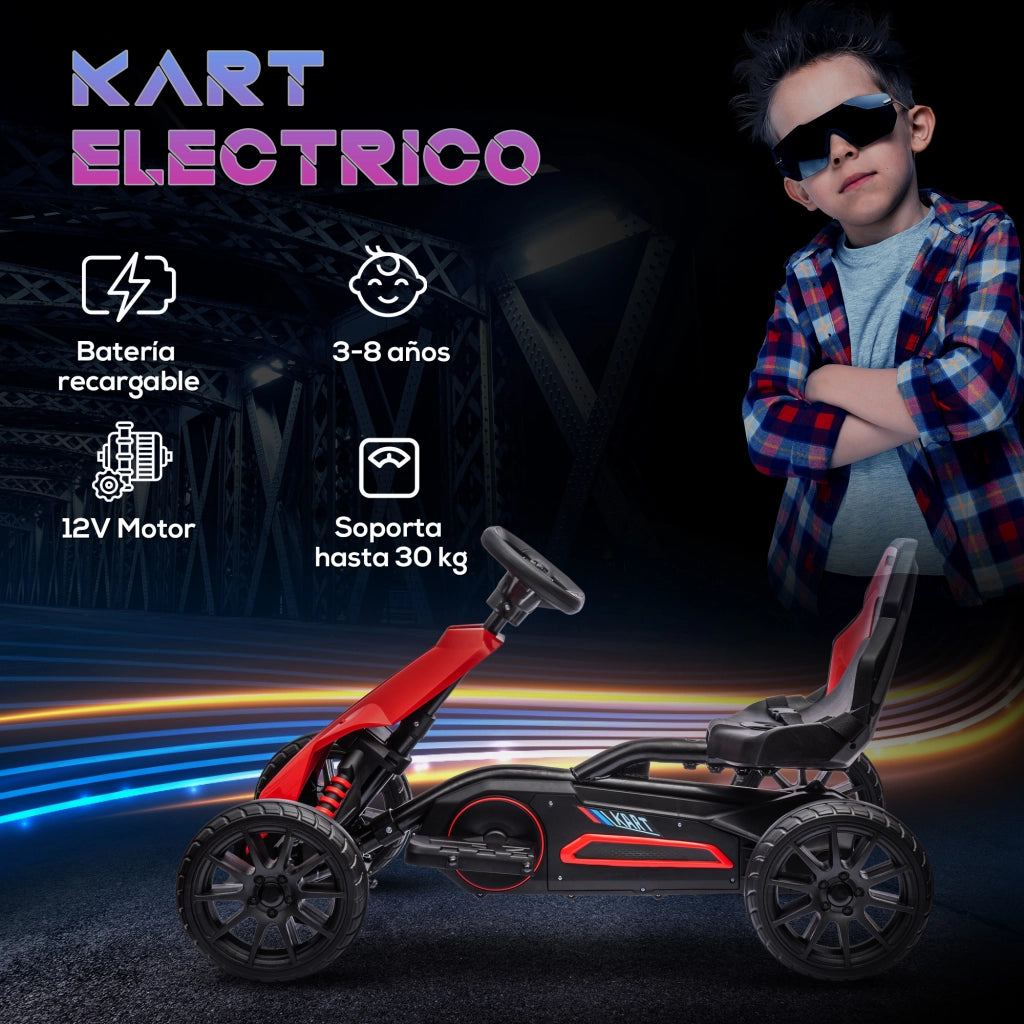 Auto Elettrica per Bambini ¨C zephmum ¨C Rosso 100x58x58,5cm
