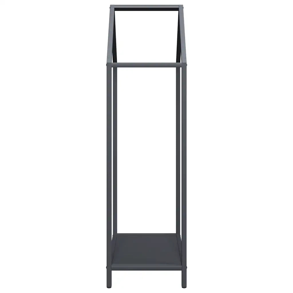 Rastrelliera per Legna da Ardere Antracite 40x25x90 cm CFW2685202