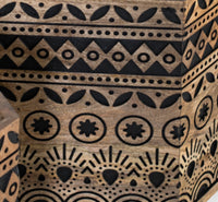 Set di due sedie in rattan con cuscini imbottiti