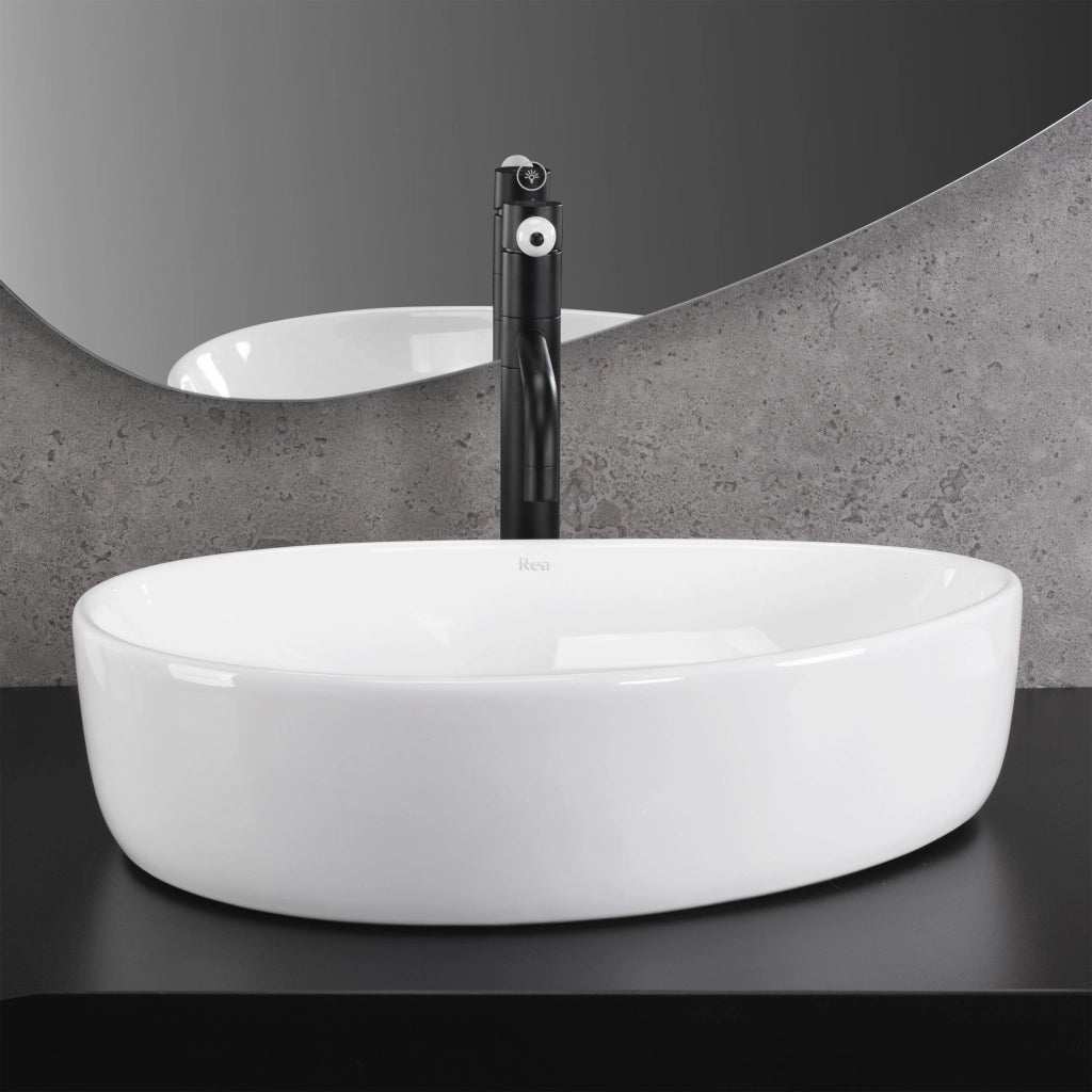 Lavabo Da Appoggio Rea Vanila