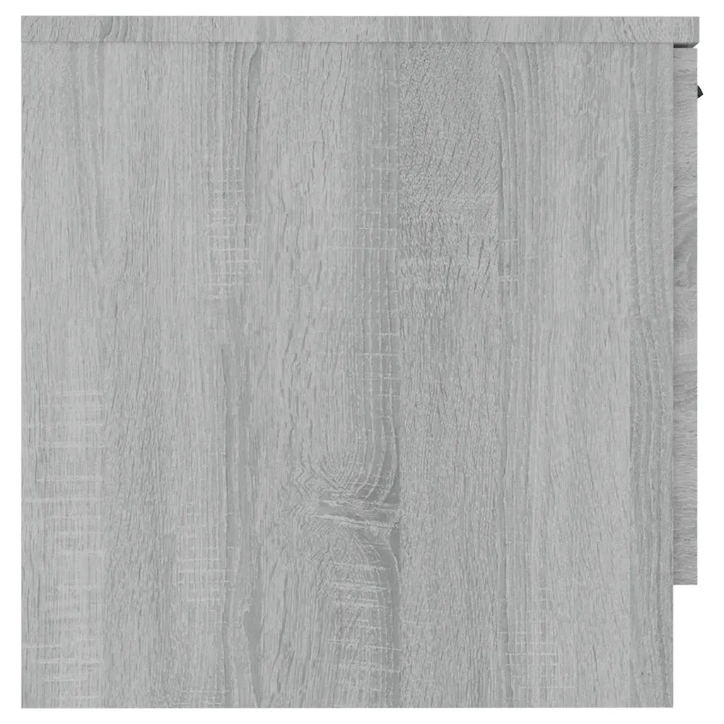 Comodino 2 pz Grigio Sonoma 40x39x40 cm cod mxl 30199