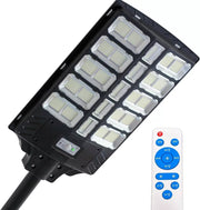 LAMPIONE STRADALE SOLARE A LED 1500W IMPERMEABILE IP67 CON STAFFA IN OMAGGIO