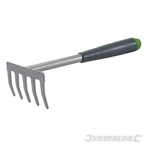 Rastrello 290 mm con testa in acciaio verniciato Silverline