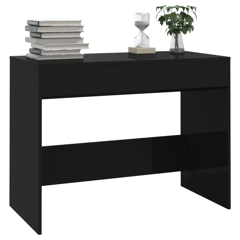 Scrivania Nera 101x50x76,5 cm in Truciolato cod mxl 66751