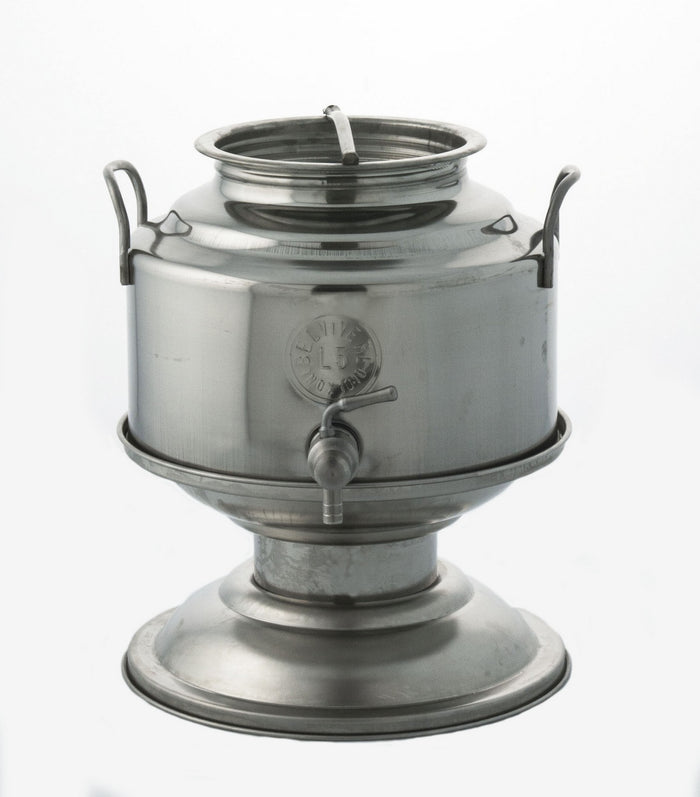 contenitore acciaio inox lt.5 con piede inox cod:ferx.22989