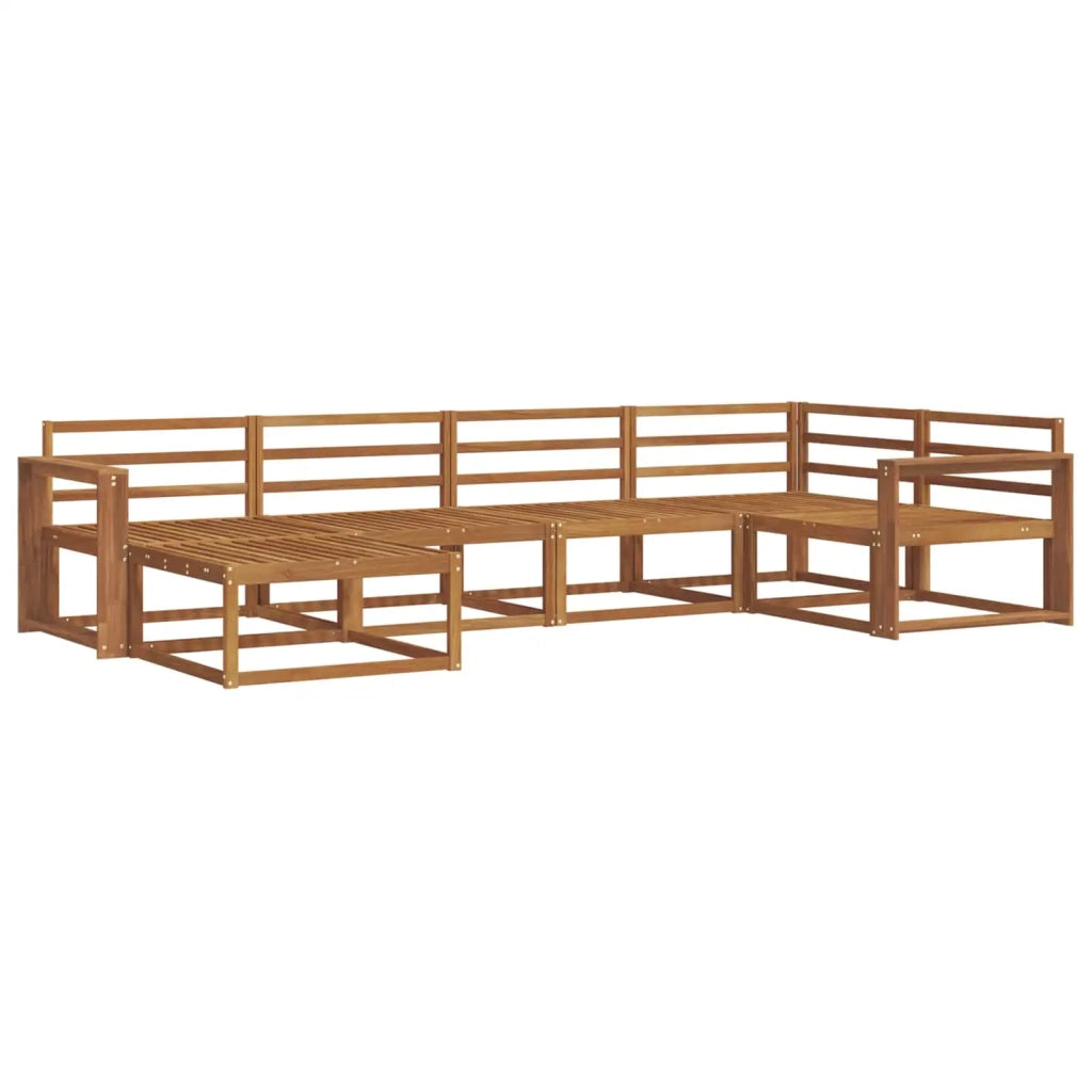 Set di divani da esterno 6 pcs Naturale 3367827
