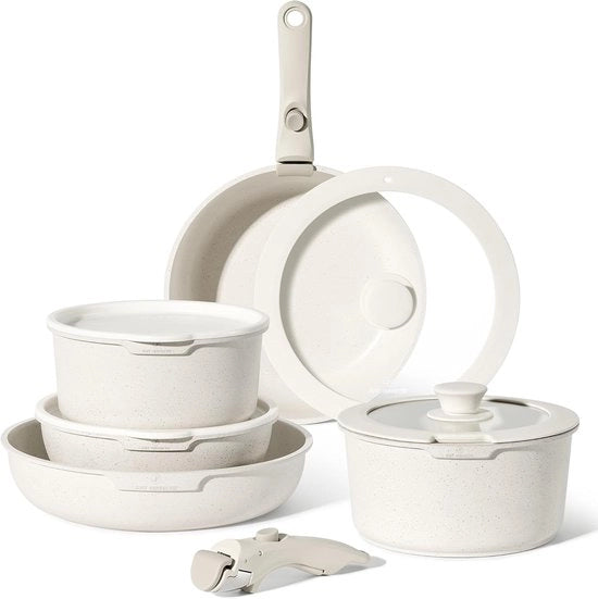 Set di Manubri di Fissaggio da 11 Pezzi - Set di Pannelli Antifiamma - Beige
