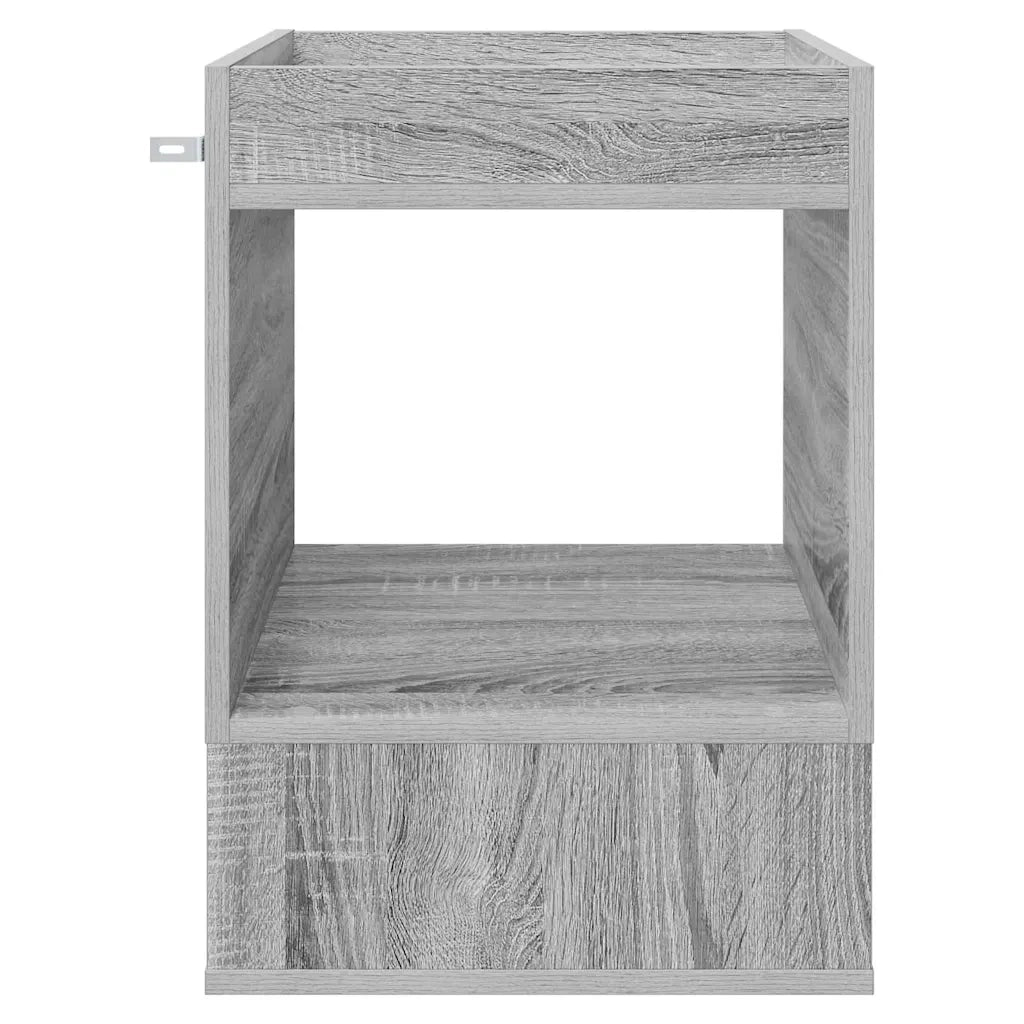 Tavolino Grigio Sonoma 40 x 40 x 56 cm Legno ingegnerizzato 890954