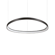 Lampada A Sospensione Gemini 1 Luce Led Integrato Nero 56W Ip20