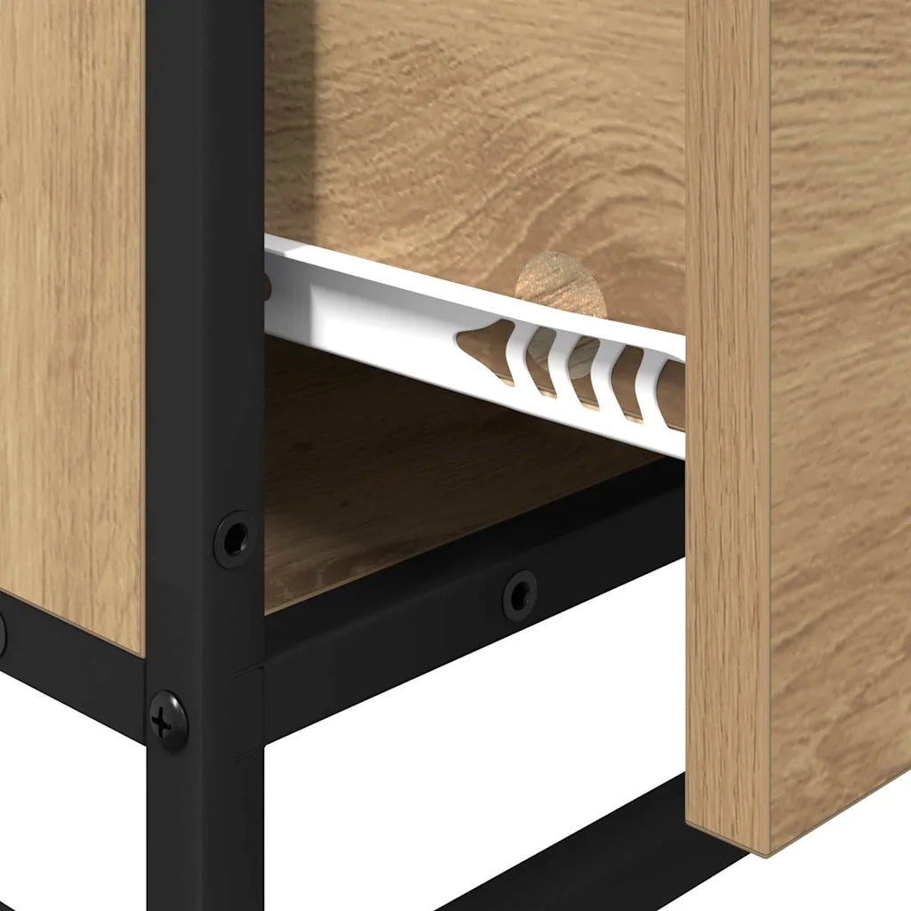 Set di mobili per il bagno con cassetto Rovere artigianale