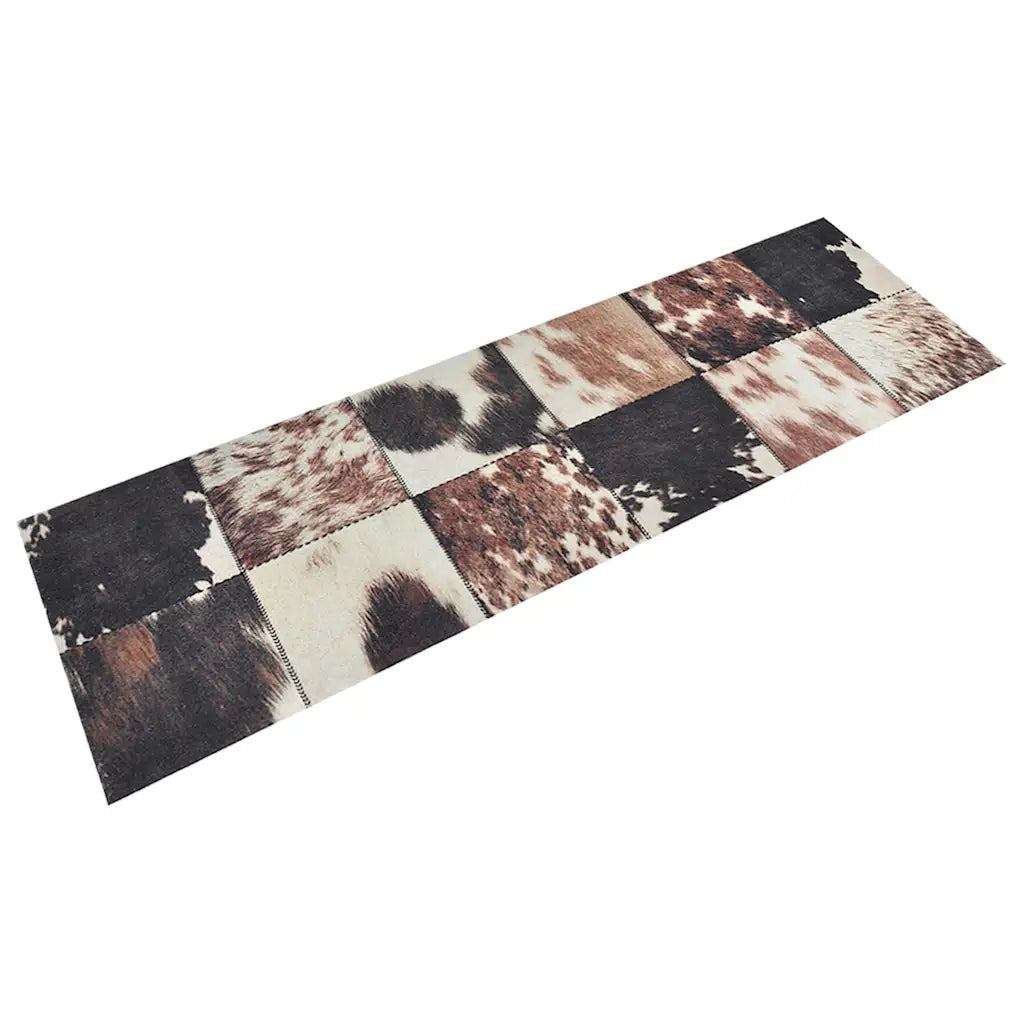 Tappeto da Cucina Lavabile Pelle Animali 60x180 cm Vellutocod mxl 71041