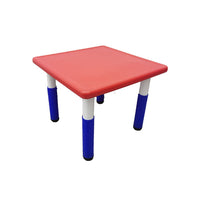 Tavolino per Bambini 62x62x52 cm Rosso